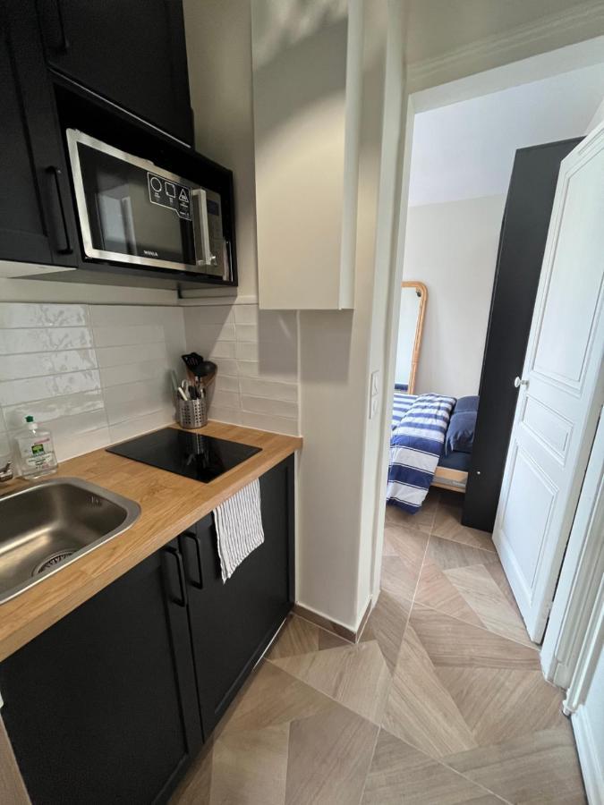 Studio Quartier Batignolles Parijs Buitenkant foto